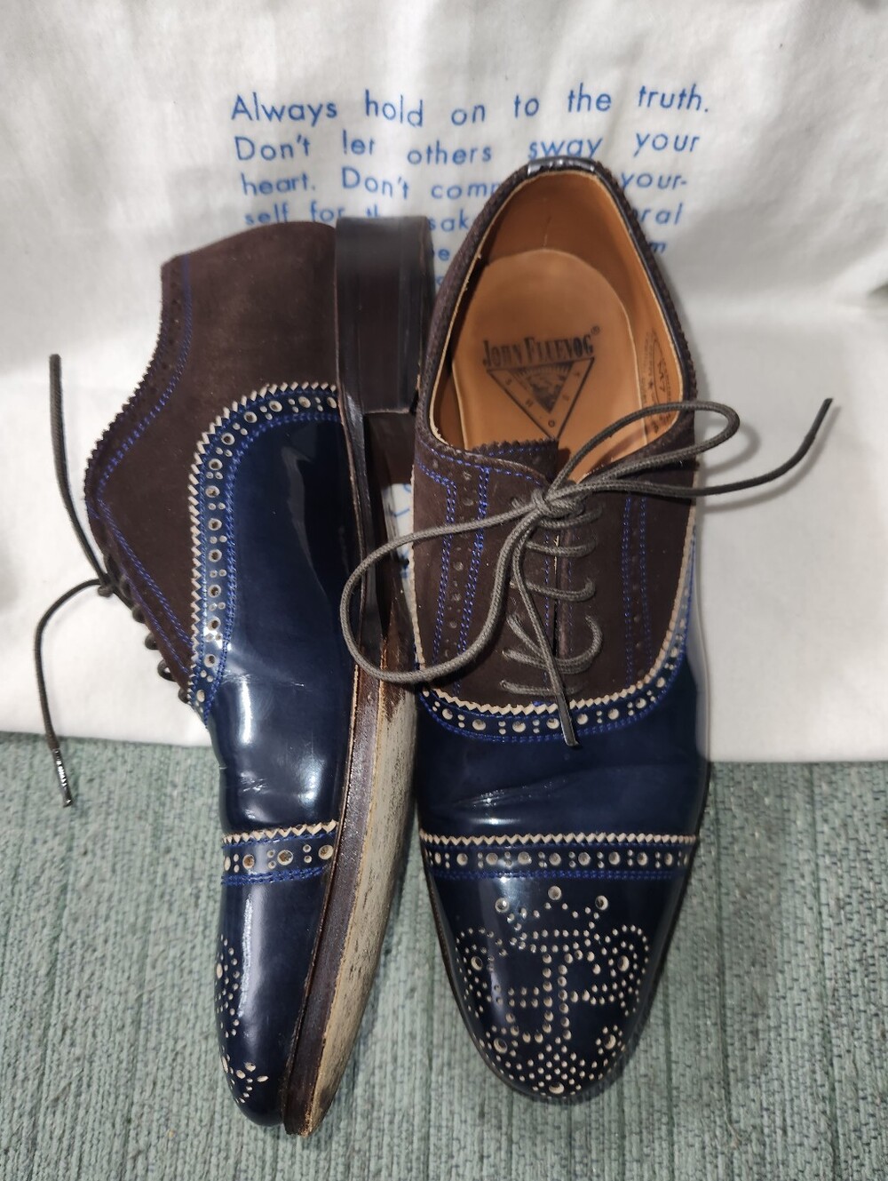 🍉John Fluevog Brandenburg Oxfords